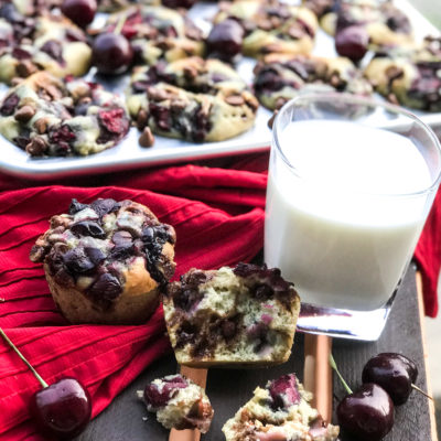 Cherry Chocolate Chip Muffins